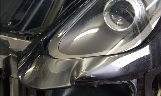 Aluminiumschade voor herstel