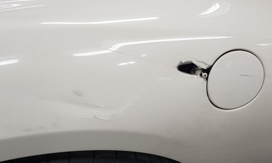 Aluminium schadeherstel Ferrari