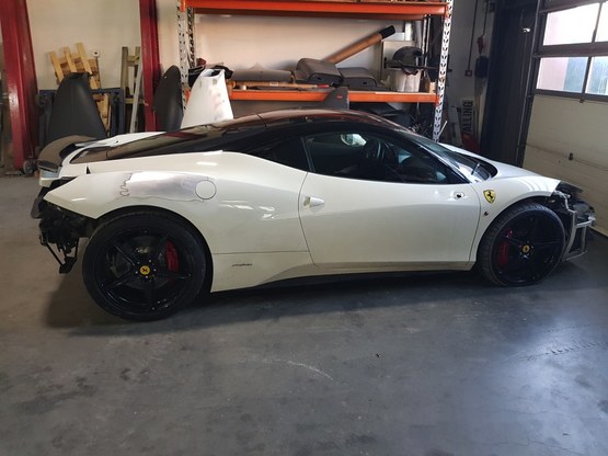 Ferrari restoration: Specialist Aluminium Sheet Metal Work