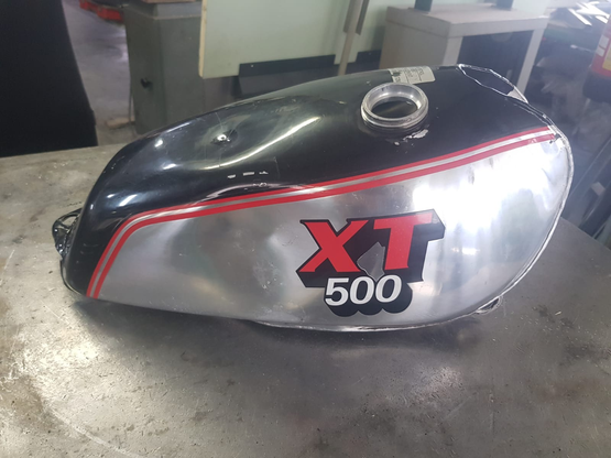 Aluminium benzinetank Yahama XT500